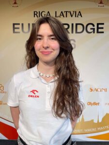 Dominika Lucka na Mistrzostwach Europy Juniorek w Rydze