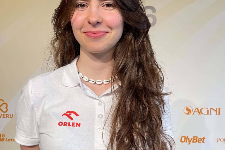 Dominika Lucka na Mistrzostwach Europy Juniorek w Rydze